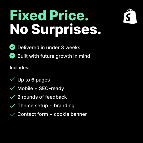 Shopify Website Starter